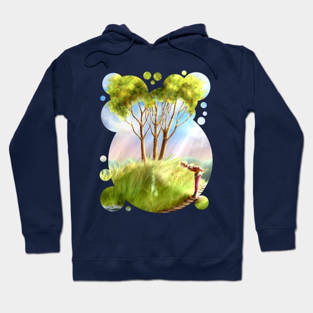 Curiosity Hoodie by LilyArt